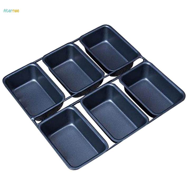 6%20Cavity%20Carbon%20Steel%20Non%20Stick%20Mini%20Loaf%20Baking%20Pan%20Tray%20Tin%20Bakeware%20-%20Image%204