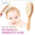 Baby Hair Brush for Hair Personalized Baby Brush Soft Goat Bristle Kids Hair Brush Newborn Hair Comb for Care. 