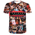Friends Tv Show Tshirt Men Women T-shirts Tops Femme Clothes Female T-shirt Harajuku Summer Children Girls Streetwear T-shirts.