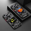 New Batman Superman Joker Clear Matte Phone Case For iPhone 15 14 13 12 11 Pro Max mini X XR XS 7 8 6 Plus SE2 Shockproof Cover KEEMEEUYZO. 