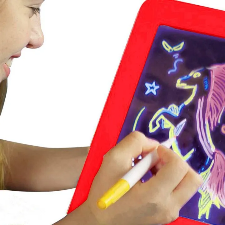 3D%20LED%20Drawing%20Pad%20Children%20Clipboard%20Set%20Creative%20Art%20Magic%20Board%20With%20Pen%20LED%20Writing%20Board%20Kids%20Gift%20-%20Image%204
