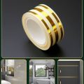 1 Roll New 5M Self-Adhesive Tile Stickers Tape Floor Waterproof Wall Gap Sealing Strip Tile Beauty Seam Sticker Home Decoration.