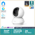 TP-Link Tapo C210 3MP PAN-TILT Home Security Wi-Fi IP Camera IR LED-UP to 30FT with 360º horizontal range. 