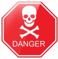 Danger Sign for Electrical Room Sign Board sticker signage 12x12 inch.