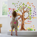 MS6131 New Cartoon Animal Tree Digital Preschool Room Decoration Wall Stickers Bedroom Background Wall Decoration Wall Stickers.