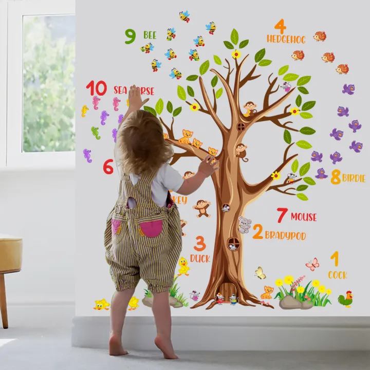 MS6131%20New%20Cartoon%20Animal%20Tree%20Digital%20Preschool%20Room%20Decoration%20Wall%20Stickers%20Bedroom%20Background%20Wall%20Decoration%20Wall%20Stickers%20-%20Image%203