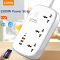 LDNIO SCW3451 UK WiFi Smart Power Strip 3 Universal Socket 3 USB-A and 1 USB-C Smart Life APP Remote Control.