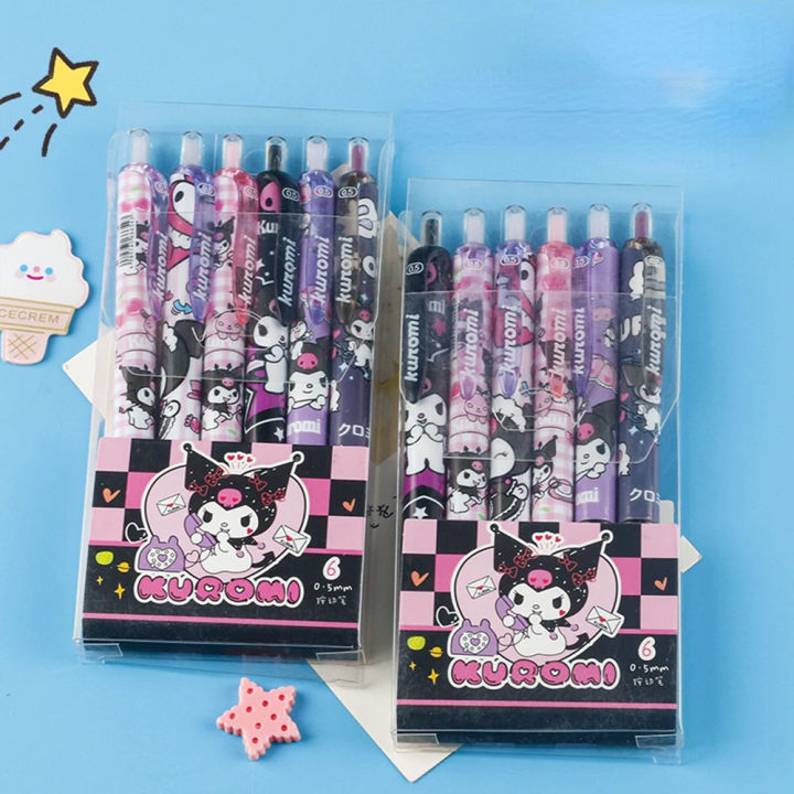 6%20Pieces%20Box%20Kuromi%20V2%20Black%20Ink%20Ballpoint%20Pens%20Journaling%20Student%20Stationery%20Set%20School,%20Gifts,%20Artists%20-%20Image%2010