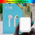 i11 TWS Bluetooth 5.0 Wireless Earphones Mini in-ear air Earbuds with Charging Box for all Smart Phone.