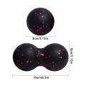 EPP Fitness Peanut Fascia Ball Set Deep Tissue Massage Ball Kit For Myofascial Release La crosse Ball Muscle Roller Massager. 
