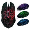 Colorful LED Computer Gaming Mouse Professional Ultra-precise Game For Dota 2 For LOL Gamer 2400 DPI USB Wired Mouse.