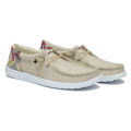 Maverick Beige Fabric Casual Shoe for Men. 