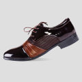Preferred Plus Size Leather Shoes Men's Business Formal Men's Shoes Lace up Pointed Casual Shoes Versatile Single-Layer Shoes.