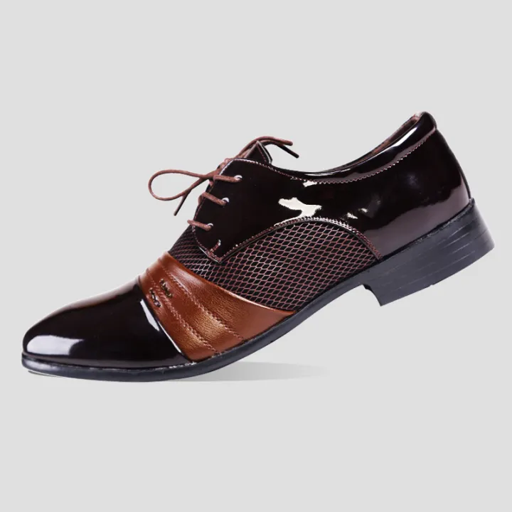 Preferred%20Plus%20Size%20Leather%20Shoes%20Men's%20Business%20Formal%20Men's%20Shoes%20Lace%20up%20Pointed%20Casual%20Shoes%20Versatile%20Single-Layer%20Shoes%20-%20Image%205