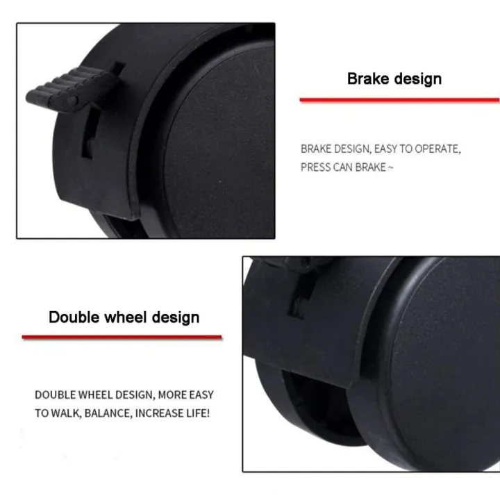 2"%20(4Pcs=1SET)Computer%20Table%20Wheels%20U%20Castor%20Wheel,%20U-Type%20-%20Image%203