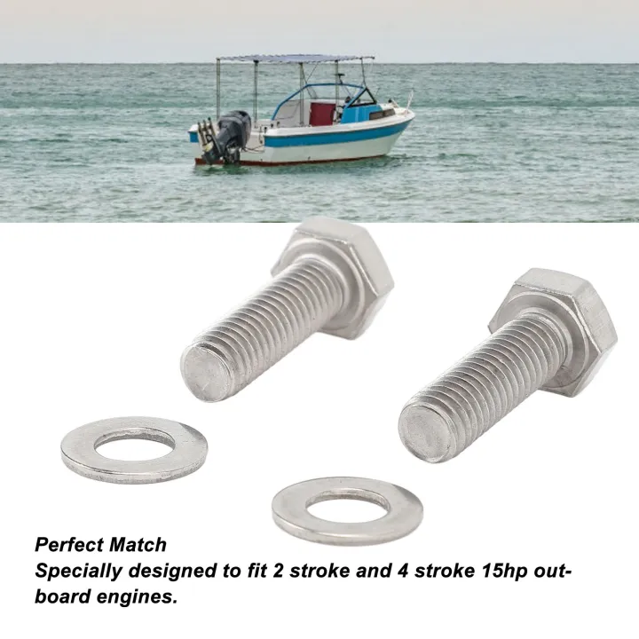 Water%20Pump%20Impeller%20Repair%20Kit%20Outboard%20Water%20Pump%20Impeller%20Screws%20Excellent%20Sealing%20Stainless%20Steel%20with%20Washers%20for%202%204%20Stroke%2015HP%20Boat%20Engine%20-%20Image%204