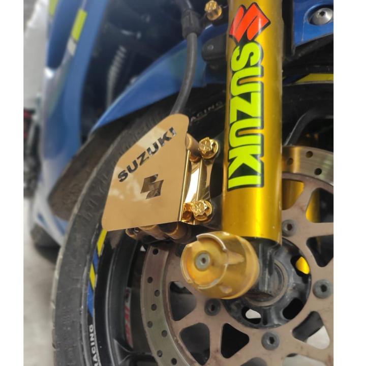 Suzukii Gixxer all version fire design Hydraulic Metal clipper cover