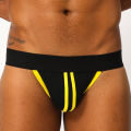 CMENIN Comfortable LOGO Modal Men Underwear thongs Mens Jockstrap Popular Thongs And G strings CMENIN Comfortable Stripe Innerwear BP166. 