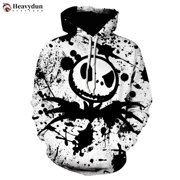 Halloween Hip Hop Hoodie Savage Gift Before Christmas Nightmare 3D Printed Men Casual Clothing America Mantle Gym Streetwear