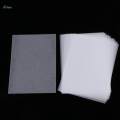 10 x Half Transparent Shrink Film Sheets Shrinkable Paper Craft Fine Polish. 