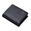 BULL CAPTAIN Wholesale Billfold Zipper Card Purse Designer Luxury Businessman Short Smart Slim RFID Cow Leather Men Wallets.