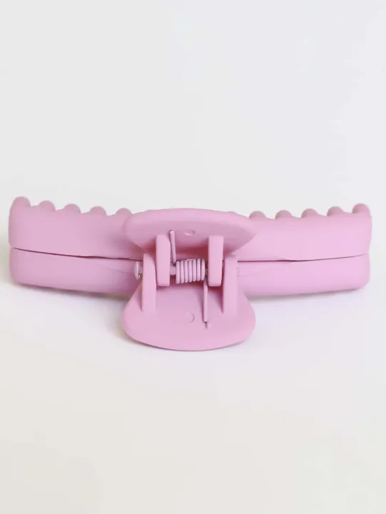 Large%20Hair%20Claw%20Clips%20For%20Women%20Simple%20Acrylic%20Headwear%20Korean%20Matte%20Color%20Crab%20Teeth%20Hairpin%20Plastic%20Hairgrips%20Accessories%20-%20Image%202