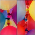 Balloons, Double-Sided Adhesive Glue Dot Tape, and Balloon Arch Strip - Ideal for Birthdays, Anniversaries, Weddings, Baby Showers, and Valentine's Day- (Pack of 2 Pcs). 