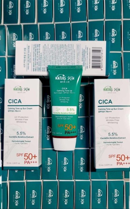 Nature%20Skin%20Cica%20Calming%20Tone%20Up%20Sun%20Cream%20SPF50+%20PA+++%20100mL%20By%20NS%20Glamour%20Mart%20-%20Image%207
