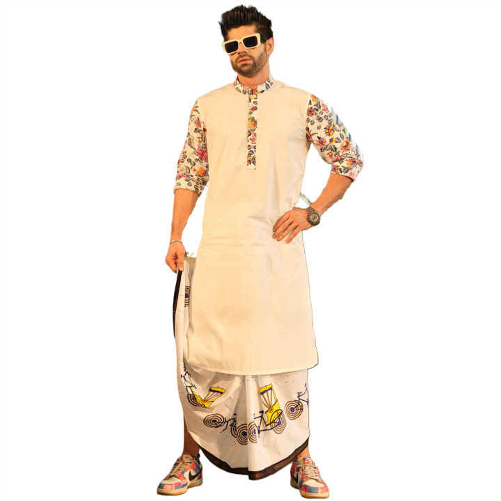 AMANAT%20SHAH%20LUNGI%20FOR%20MEN%20/%20COTTON%20PRINTED%20LUNGI%20STITCHED%20(5%20HAND)%20-%20Image%203