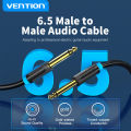 VENTION BAA 6.5mm ( 1 Year Official Warranty ) Male to Male Audio Cable. 