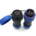 SP21 IP67 3Pin Panel Waterproof Connector Plug Socket Industrial Power Connector. 