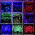 9 Modles Car Roof Star Light Interior LED Atmosphere Ambient Projector USB Decoration Night Light Multicolor music control.