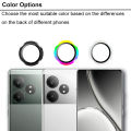 For Realme GT Neo 6 SE Metal Ring Tempered Glass Camera Lens Protector Caps For Realme GT 6T Neo6 Neo 6SE Moblie Phone Lens Film. 