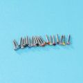ZS 20pcs CZ Stainless Steel Nose Studs Crystal Lot 20G Nose Piercing Septum Studs For Unisex Body Piercing Fashion Jewelry Women. 