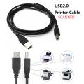 USB Printer Cable 1.5Meter - Cable Protector. 