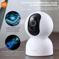Xiaomi Mijia 2 Smart Camera, PTZ Version, 1440P, 2.5k, Ultra-sparkling, Color, AI, 360°, 2.4Ghz, 5Ghz, Wifi, Works with Mihome App - White.