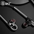 Original QKZ DM10 Zinc Alloy Metal Earphone - Black. 