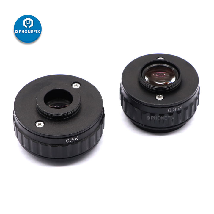 CTV%200.35X/0.5X/1X%20Focus%20Adjustable%20C%20Mount%20Adapter%20Ring%20M38%2038mm%20for%20Simul%20Focal%20Trinocular%20Stereo%20Microscope%20USB%20Video%20Camera%20-%20Image%206