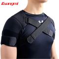 Kuangmi 7K-foam Double Shoulder Brace Adjustable Sports Shoulder Support Belt Back Pain Relief Double Bandage Cross CompressionSupports & Braces. 