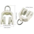 Ceiling Curtain Track Flexible Bendable Curtain Track Rollers. 