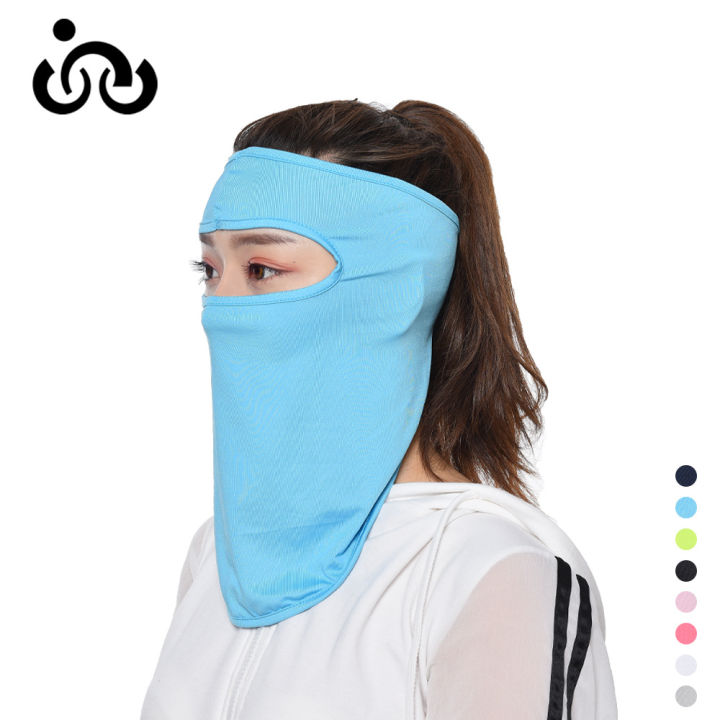 Lycra soft equipment, outdoor cycling, motorcycle, windproof, sunproof, dustproof, CS mask, head cover, face shield, hat