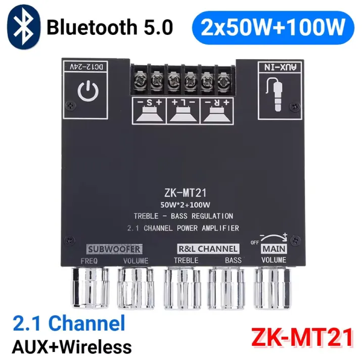 ZK-MT21%20Amplifier%20Digital%20Power%20Amplifier%20Board%202x50W+100W%202.1%20Channel%20Subwoofer%20AUX%2012V%2024V%20Audio%20Stereo%20ZK%20MT21%20%20Bluetooth%205.0%20Bass%20Amplifier%20-%20Image%204