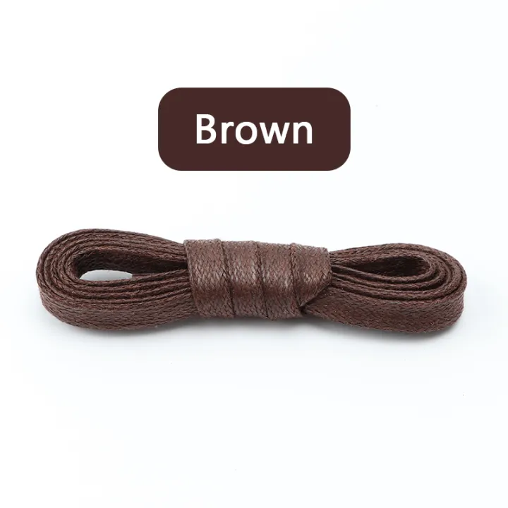 CecyliaXion%201Pair%20Waxed%20Cotton%20Shoelaces%20Waterproof%20Leather%20Shoelace%20Sneakers%20Boots%20Flat%20Laces%20for%20Shoes%20Accessories%2070/90/120/150cm%20-%20Image%202