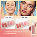 Lakerain 5 colors Makeup Liquid Blush Waterproof Sweatproof Not Fade Natural Cheek Tint Creamy Velvet Matte Blush. 