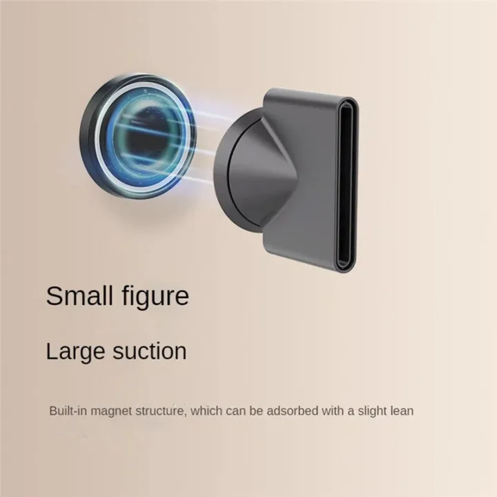 Wall%20Mounted%20Hair%20Dryer%20Holder%20For%20Dyson%20Laifen%20Aluminum%20Magnetic%20Nozzle%20No-punching%20Bathroom%20Accessories%20Blower%20Holder%20Shelf%20-%20Image%203