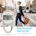 Multifunctional pedometer: step count/distance/calorie monitoring - 01#. 