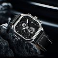 TRSOYE Brand New luxury fashion leather belt watch wrist-watch for men. 