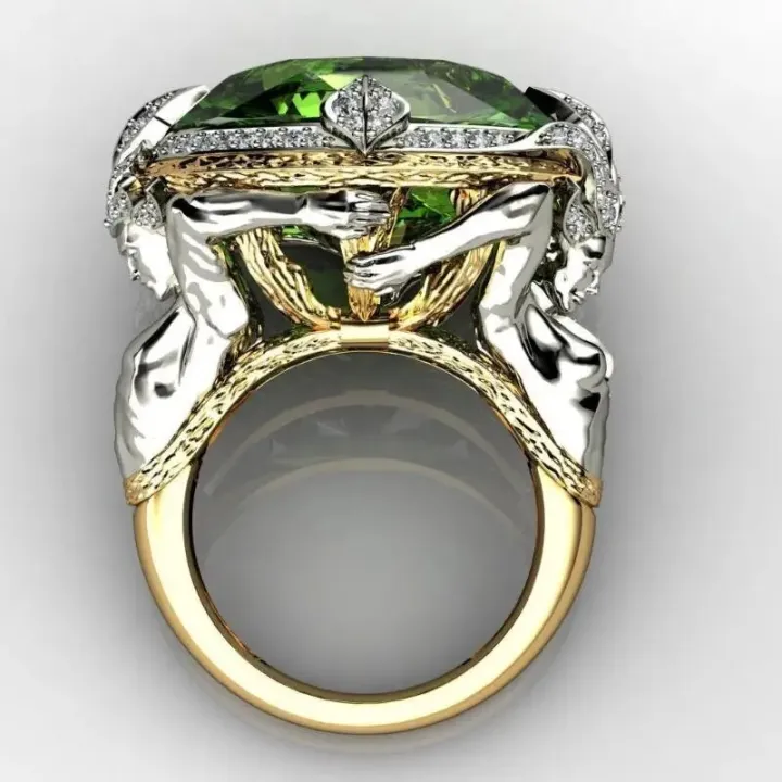 HOYON%2014K%20Yellow%20Gold%20Color%20Emerald%20Gemstone%20Ring%20for%20Women%20Fine%20Anillos%20De%20Anel%20Bijoux%20Femme%20Jewellery%20Bizuteria%20Jade%20Free%20Ship%20-%20Image%202