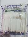 One time Disposable Plastic spoon 100 pcs (mini). 