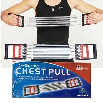 Multi%20Function%20Chest%20Pull%20Expander%20-%20Black%20and%20Silver%20-%20Image%203